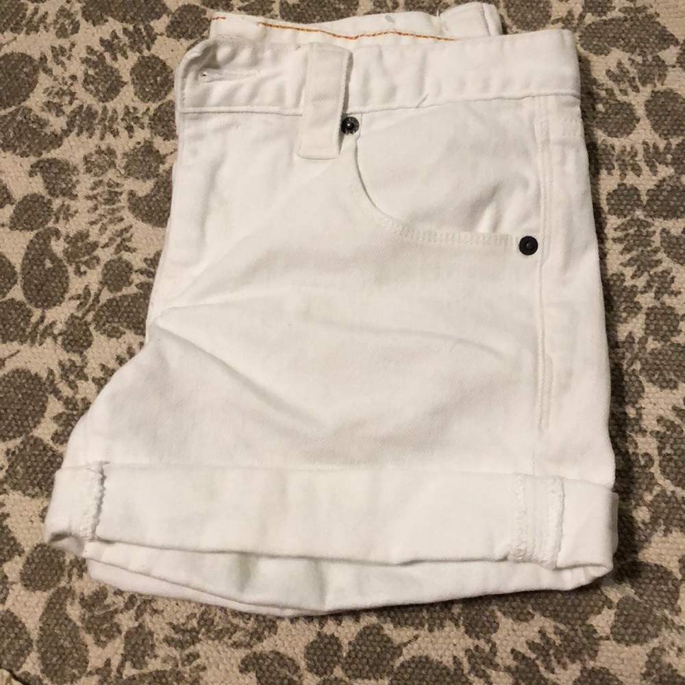 White shorts